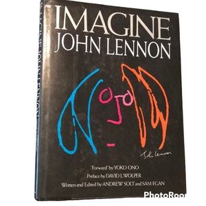 Imagine John Lennon 1988 Photo book Written and Edited by Andrew Solt & Sam Egan